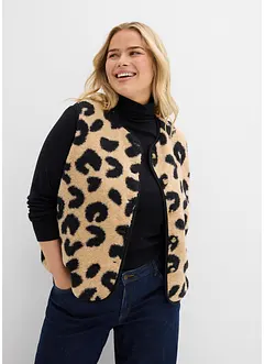 Gilet sans manches en sherpa, bonprix
