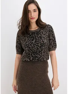 Pullover mit Ballonärmeln, bonprix