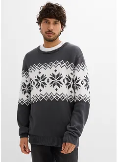 Pull norvégien 100% coton, bonprix