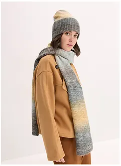 Écharpe et bonnet (ens. 2 pces), bonprix