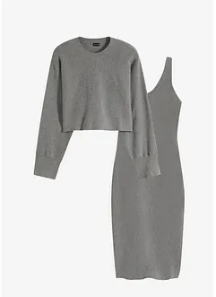 Gestricktes Kleiderset (2-tlg. Set), bonprix