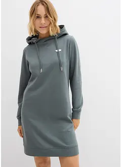 Robe molletonnée à capuche, bonprix