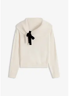 Oversize Pullover mit Camrenausschnitt, bonprix