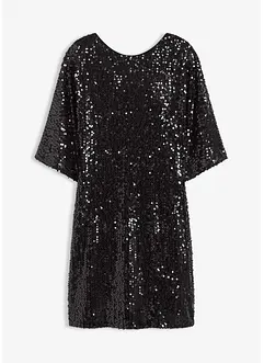 Paillettenkleid mit Schleifendetail, bonprix