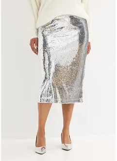 Pailletten-Midirock, bonprix