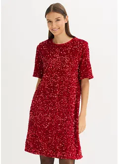 Robe courte et brillante, bonprix