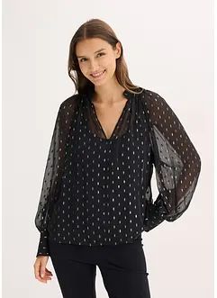 Blouse transparente, bonprix