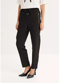 Pantalon jogger avec taille élastiquée, bonprix