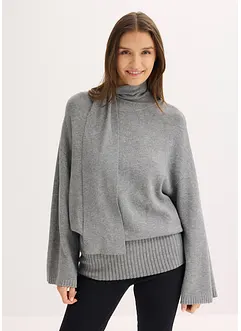 Oversize-Pullover aus softem Viskose-Mix, bonprix