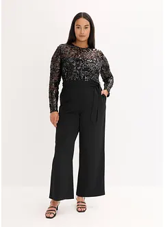Combinaison avec haut brodé de sequins, bonprix