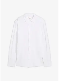 Super-Stretchhemd aus Baumwoll-Piqué, Slim Fit, bonprix