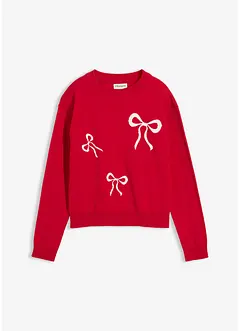 Pull en fine maille avec détail nœud, bonprix