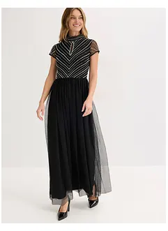 Maxikleid mit Perlenstickerei, bonprix
