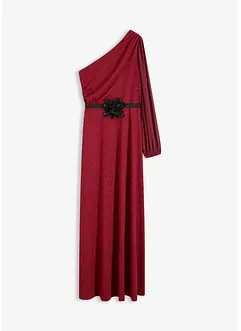 Robe une épaule brillante, bonprix