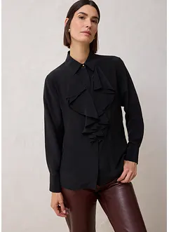 Bluse mit Seide, bonprix