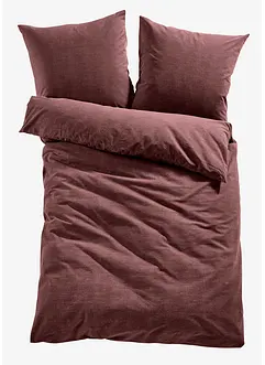 Parure de lit aspect lin, bonprix