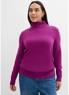 Basic Rollkragenpullover, bonprix