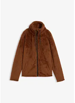 Teddy-Fleece Jacke, bonprix