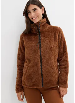 Teddy-Fleece Jacke, bonprix