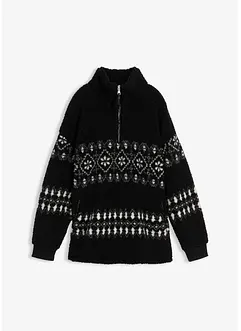 Teddy-Fleeceshirt, bonprix