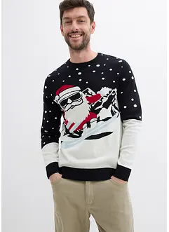 Weihnachtspullover mit Baumwolle, bonprix