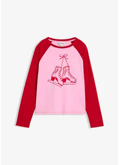 T-shirt 100% coton à manches raglan, bonprix