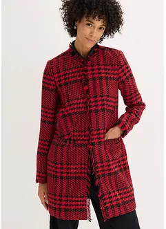 Blazer long en maille bouclette, bonprix