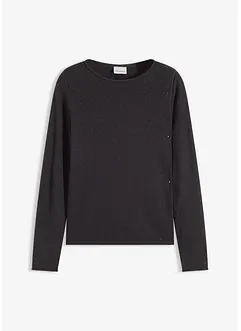 Feinstrickpullover aus fließendem Viskose-Mix, bonprix