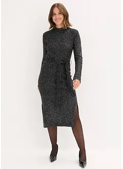 Strickkleid mit Pailletten, bonprix