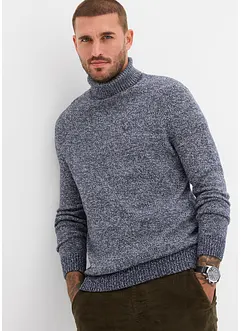 Rollkragenpullover mit reiner Baumwolle, bonprix