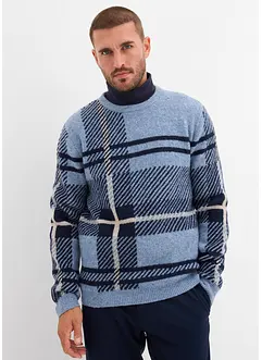 Pullover mit Karomuster, bonprix