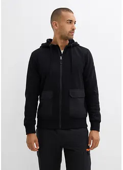 Kapuzen-Sweatjacke mit Teddyfutter, bonprix