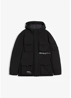 Wattierte Jacke mit sportiven Details, bonprix