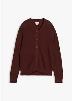 Feinstrickjacke, Rundhals, bonprix