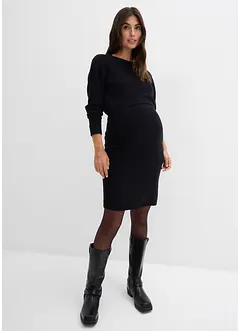 Set aus Pullover und Rock für die Schwangerschaft und danach aus Bio-Baumwolle (2. tlg Set), bonprix