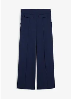 Bootcut Hose aus leicht glänzendem Viskose-Mix, bonprix