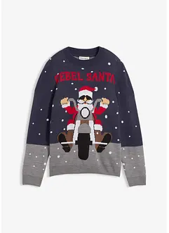 Pull de Noël en fine maille, bonprix