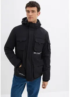 Wattierte Jacke mit sportiven Details, bonprix