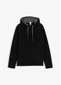 Pull polaire doux à capuche, bonprix