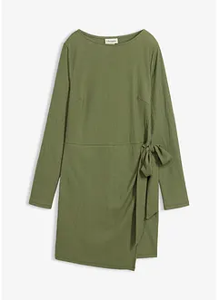 Shirtkleid aus Barcrêpe, bonprix