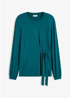 Langarmshirt aus softem Viskose-Mix, bonprix