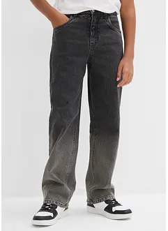 Loose Fit Jeans mit Farbverlauf, Straight, bonprix