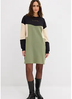 Sweatkleid aus reiner Baumwolle, bonprix