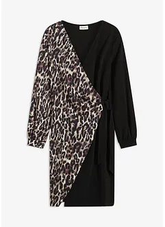 Figurbetontes Minikleid mit tiefem Ausschnitt, bonprix