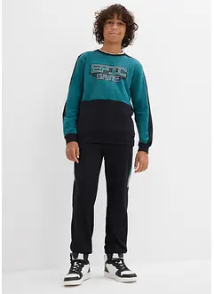 Jogginganzug aus reiner Bio-Baumwolle, bonprix