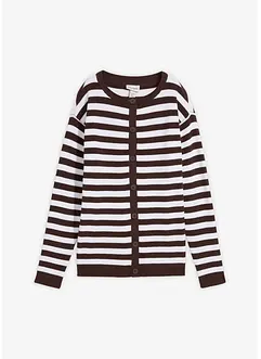 Feinstrickjacke, Rundhals, bonprix