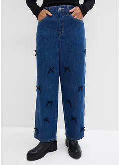 Barrel-Jeans High Waist, Bequembund, bonprix