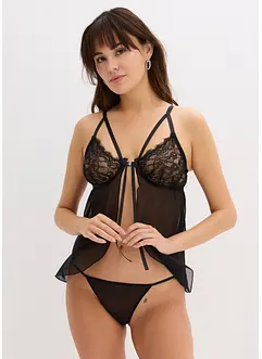 Babydoll + String (2-tlg.Set), bonprix