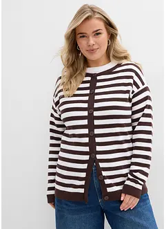 Gilet en fine maille, col rond, bonprix