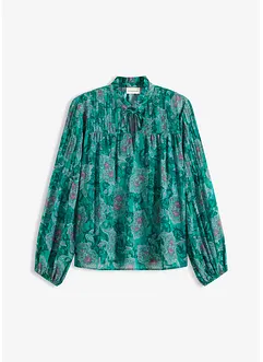 Satin Tunika mit Biesen, bonprix